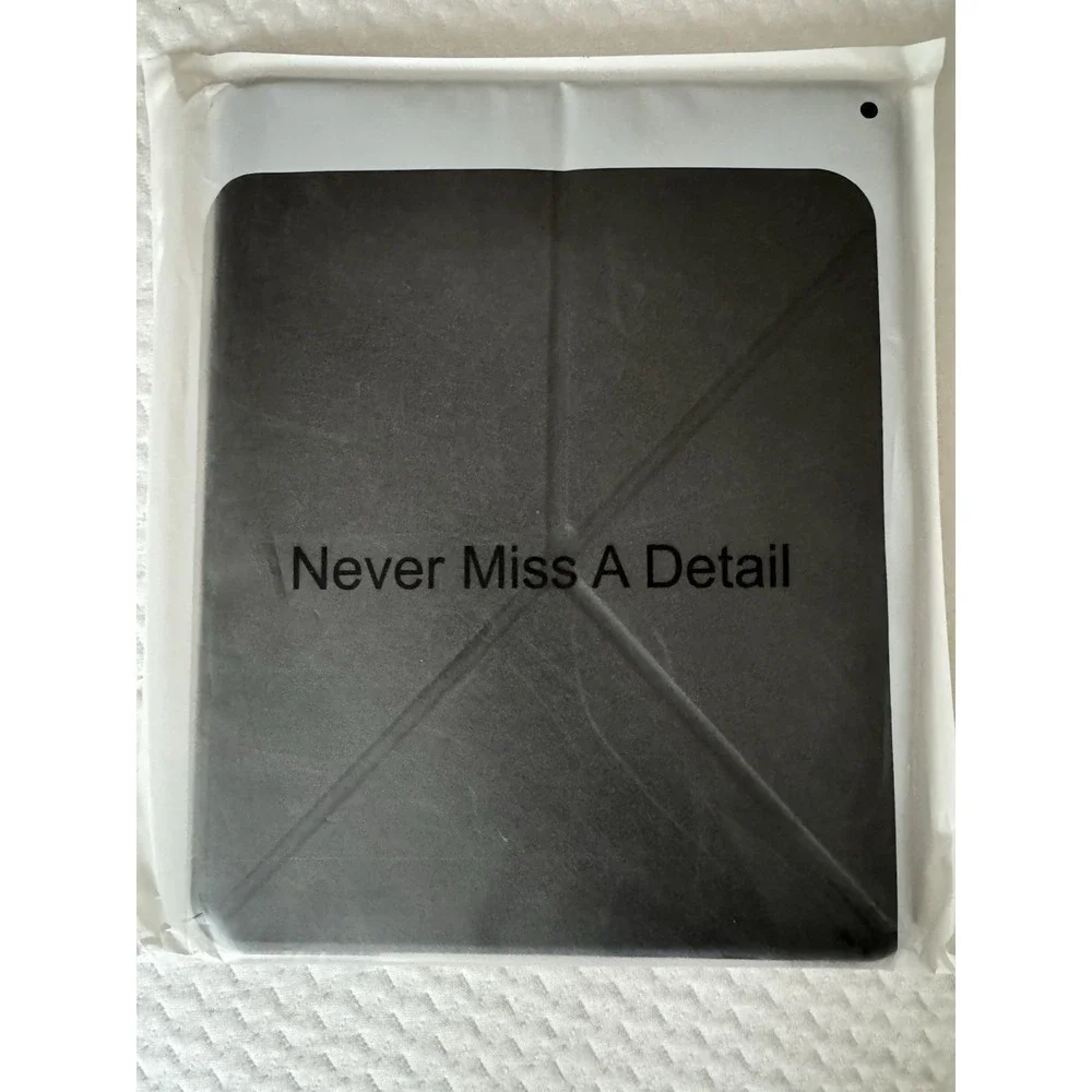 DTTO iPad Pro 13 inch Case Black Textured Foldable